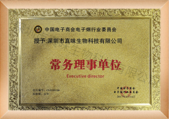 Standing director unit of the Electronic Cigarette Industry Committee