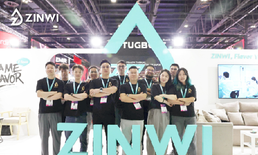 Zinwi Participates in 2025 THE WORLD VAPE SHOW DUBAI: Leading Global Flavor Innovation with Its 「SAME FLAVOR」 Concept