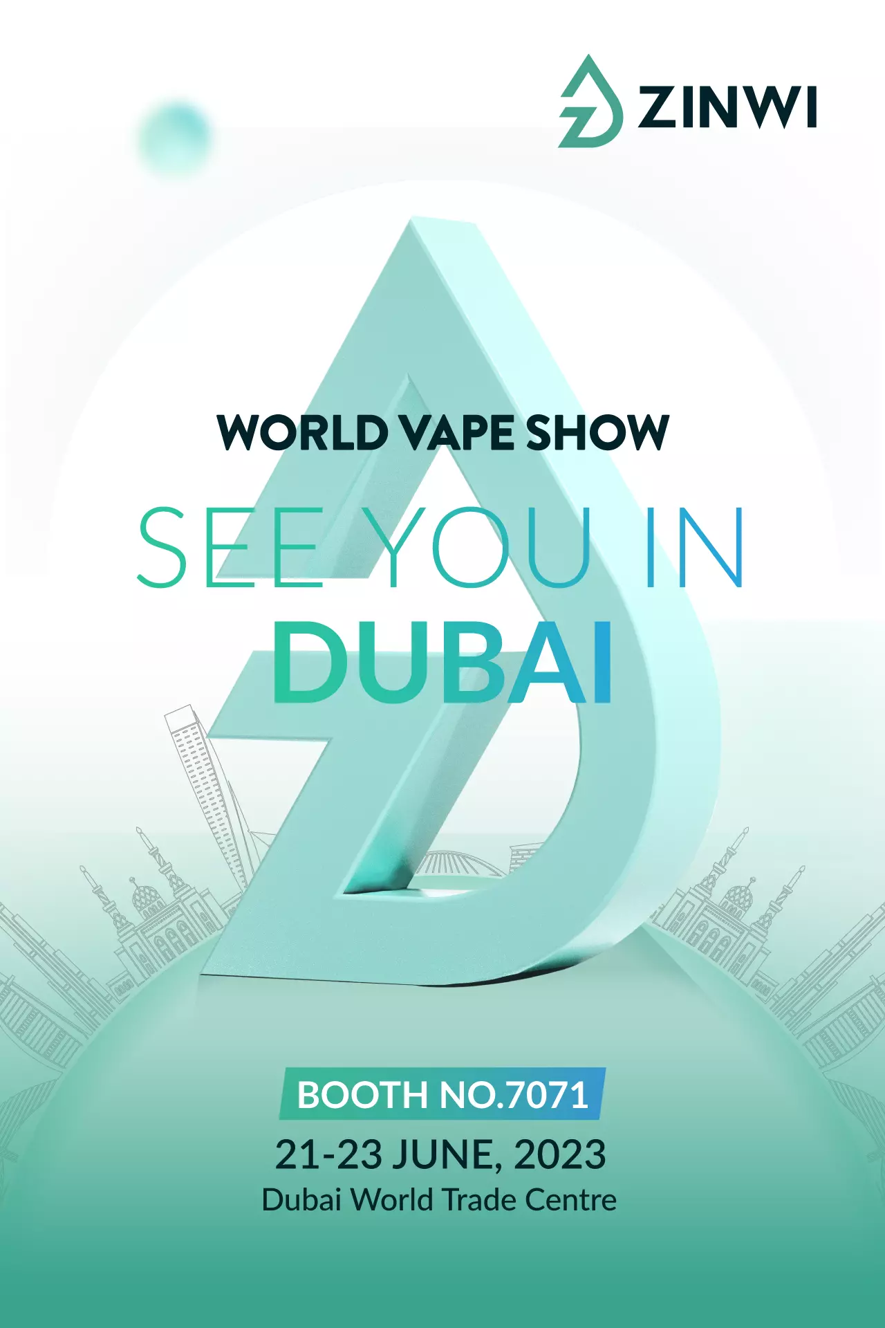 World Vape Show Dubai | Zinwi brings Middle Eastern Shisha Series!