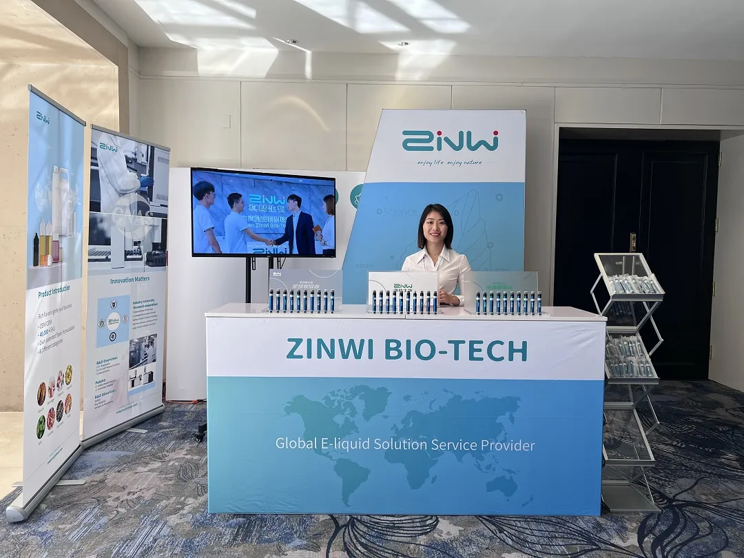 Dr. Liu believes that high-temperature atomization is a challenging problem facing the e-liquid industry, and finding low-boiling-point atomizing agents is the key to solving this problem.  - Zinwi