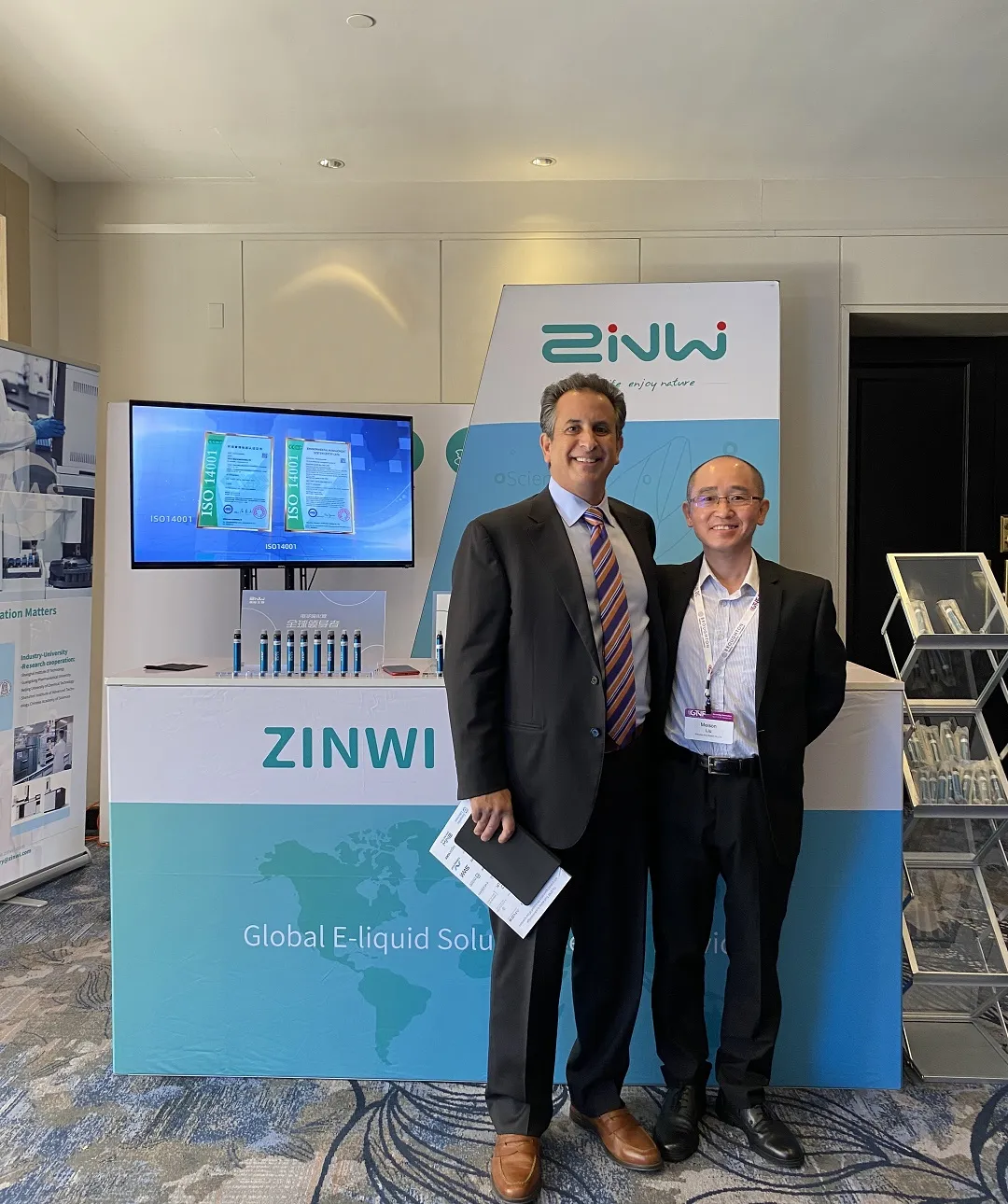 Zinwi's breakthrough in the field of sweet-flavored nicotine salt technology in the international market