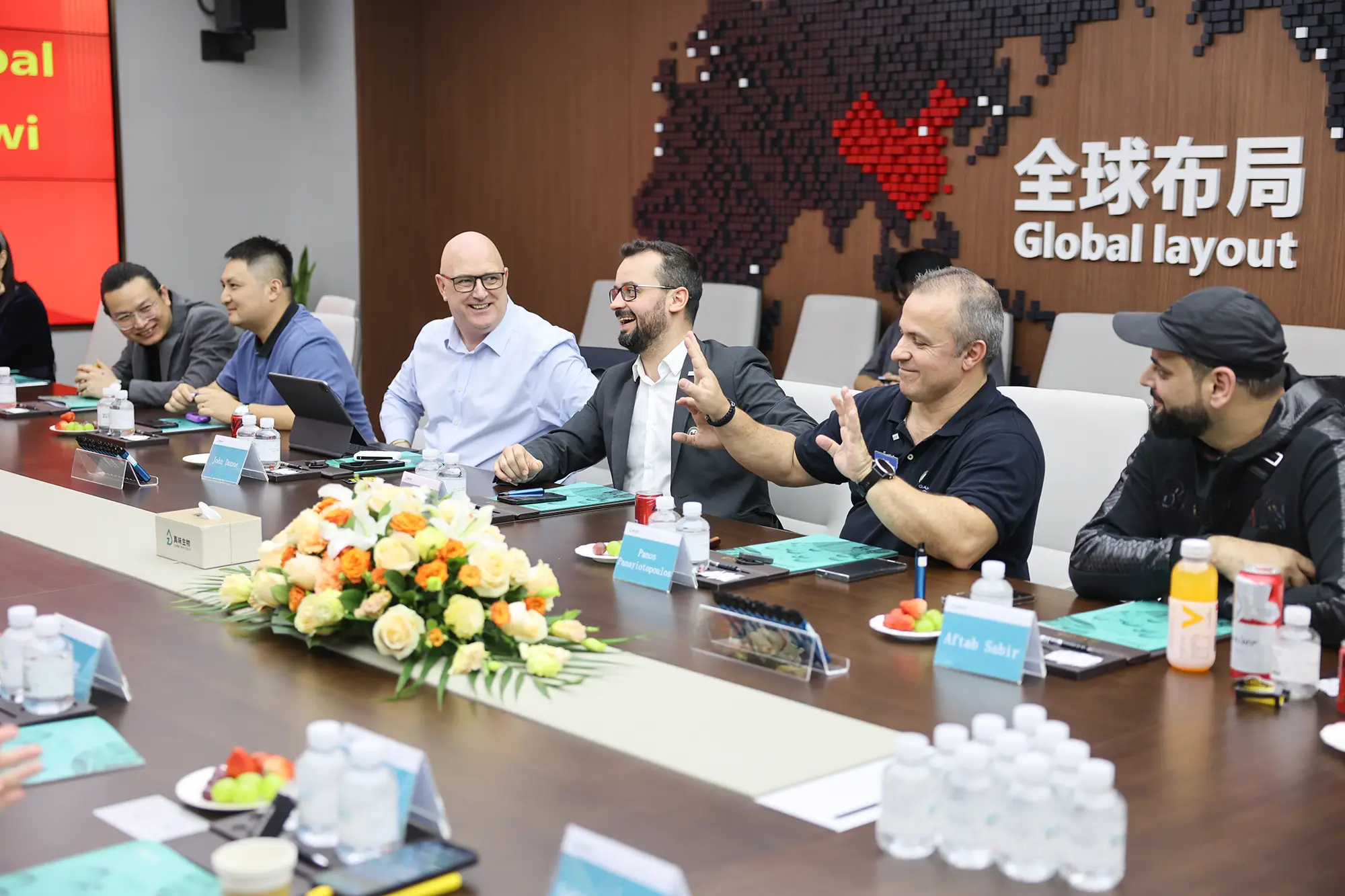 zinwi Global industry leaders visit zinwi and have an in-depth conversation