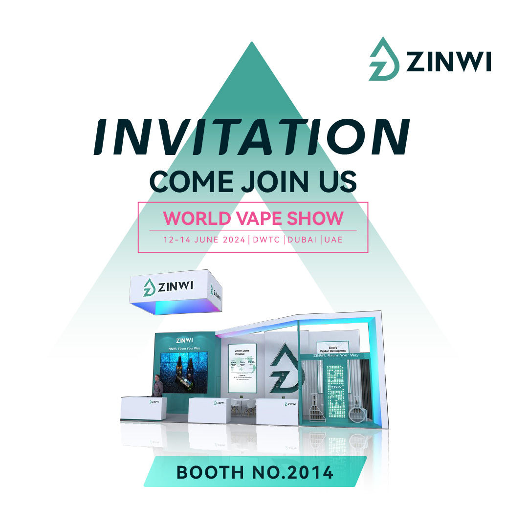  Invitation to Visit: Zinwi Biotech to Debut New Products at Dubai World Vape Show