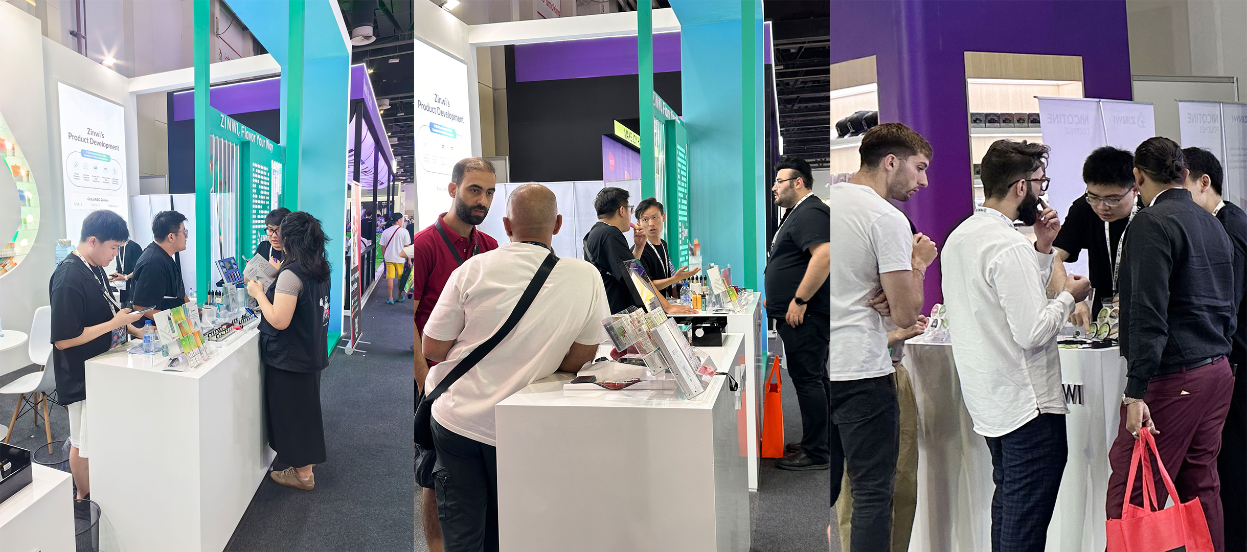 Zinwi Biotech Shines at World Vape Show Dubai 2024, Continues to Lead Industry Innovation