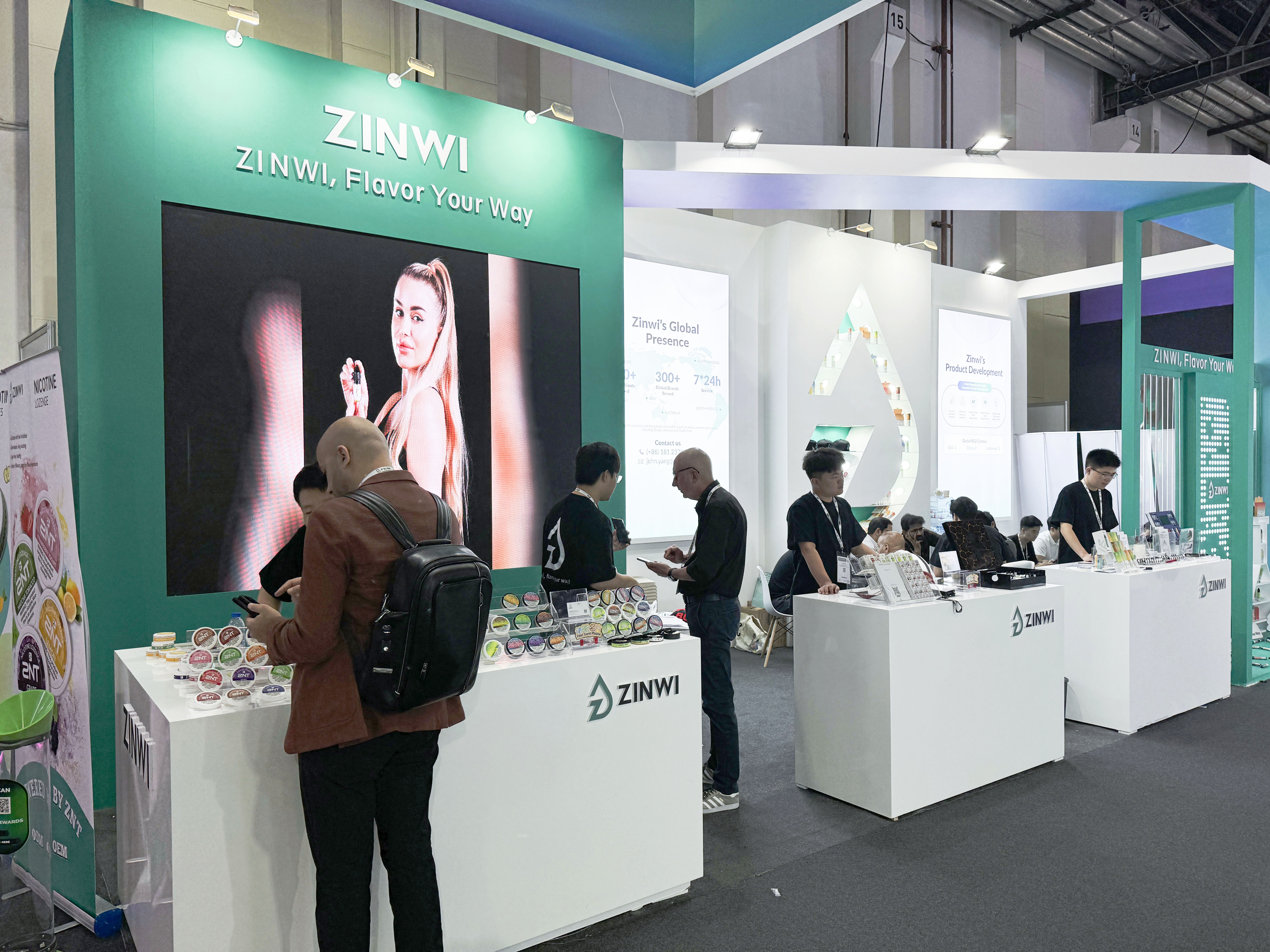 Zinwi Biotech Shines at World Vape Show Dubai 2024, Continues to Lead Industry Innovation