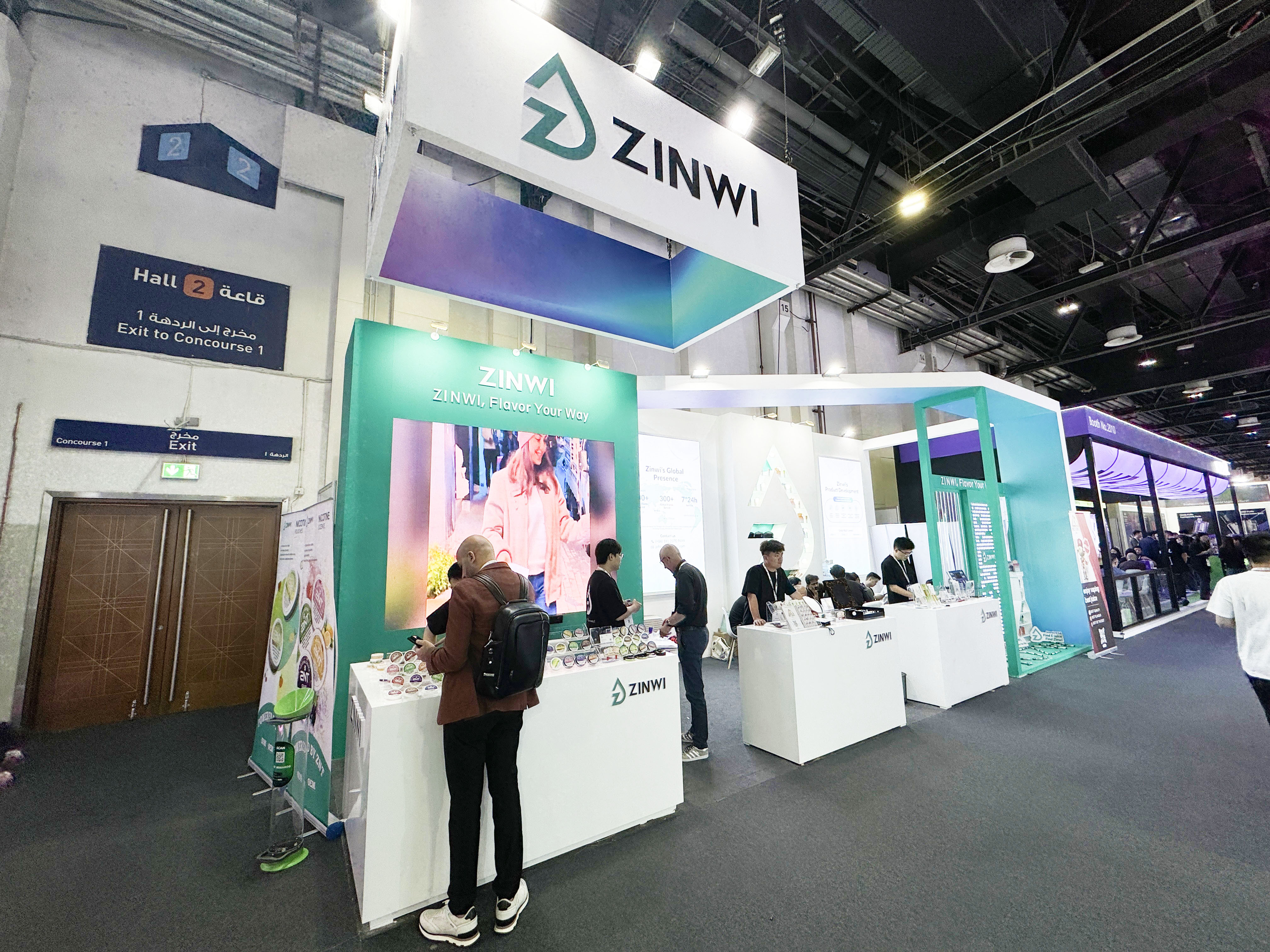 Zinwi Biotech Shines at World Vape Show Dubai 2024, Continues to Lead Industry Innovation