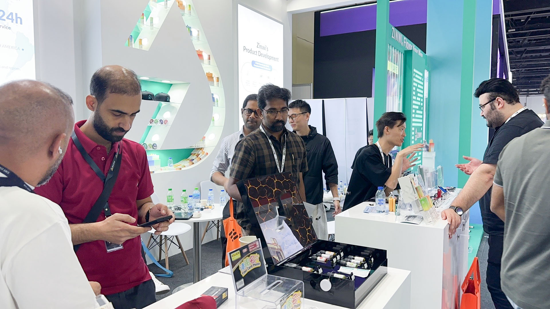 Zinwi Biotech Shines at World Vape Show Dubai 2024, Continues to Lead Industry Innovation