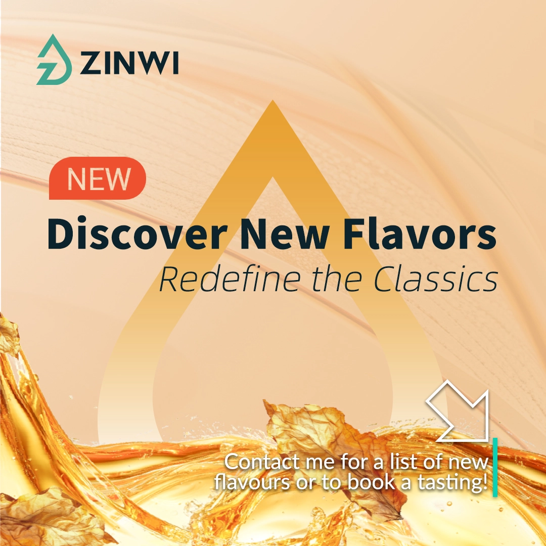 Zinwi flavor recommendations: exploring new flavors and redefining the classics!