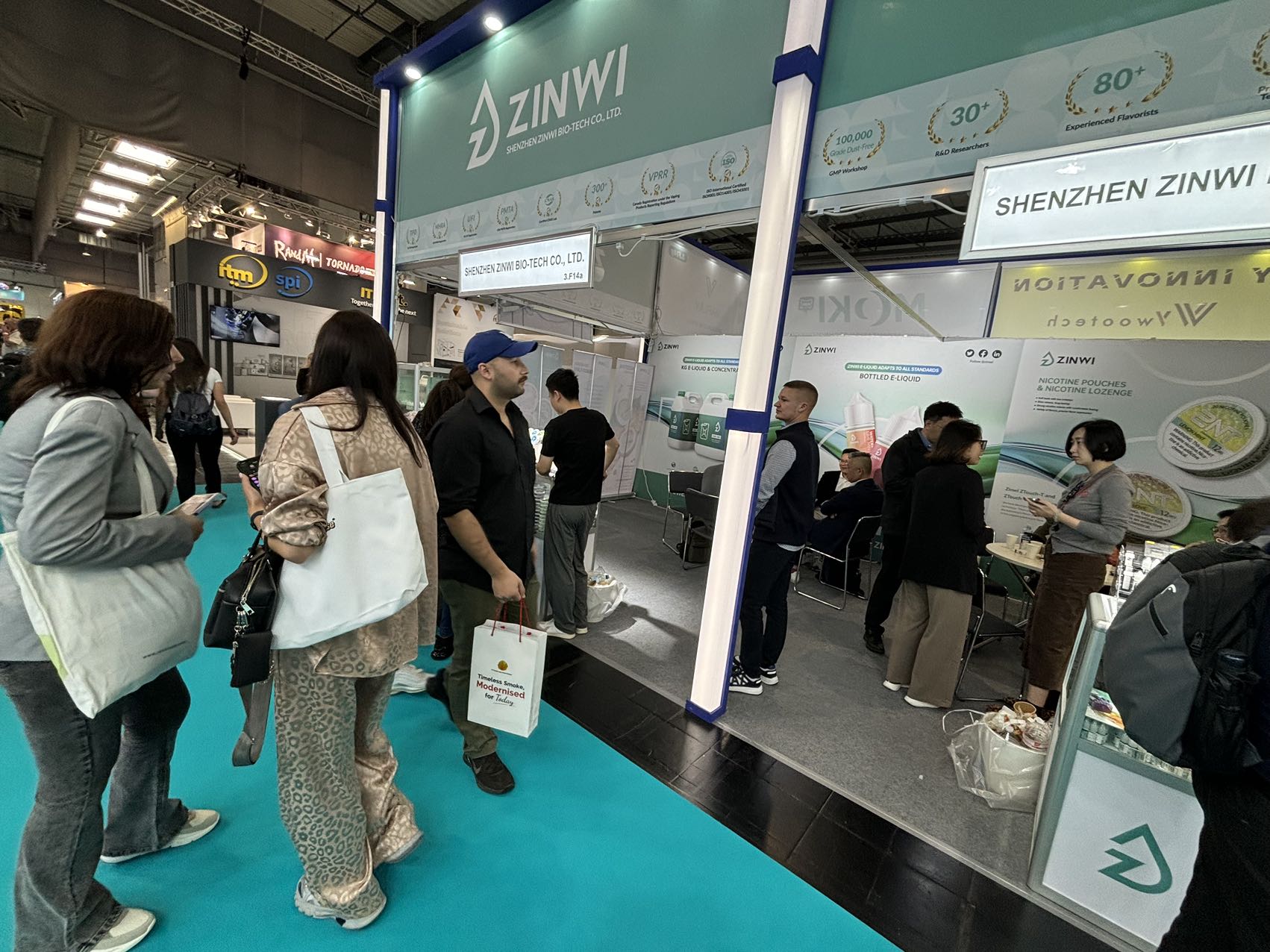 Zinwi Bio 2024 InterTabac & InterSupply Show Highlights Review