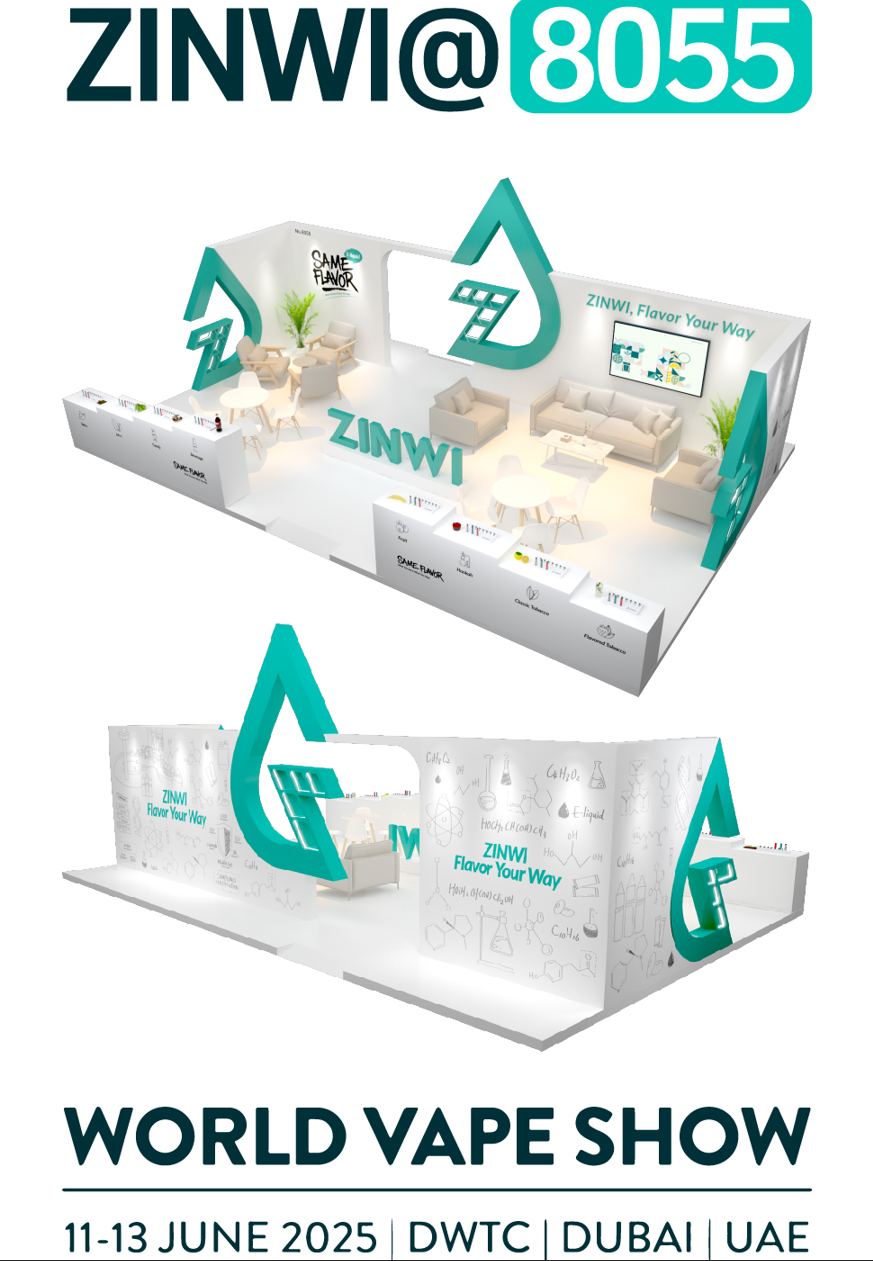 Zinwi Dubai Exhibition Preview: Unlock 8 Flavors of 「SAME FLAVOR」On-Site, What You See Is What You Get!