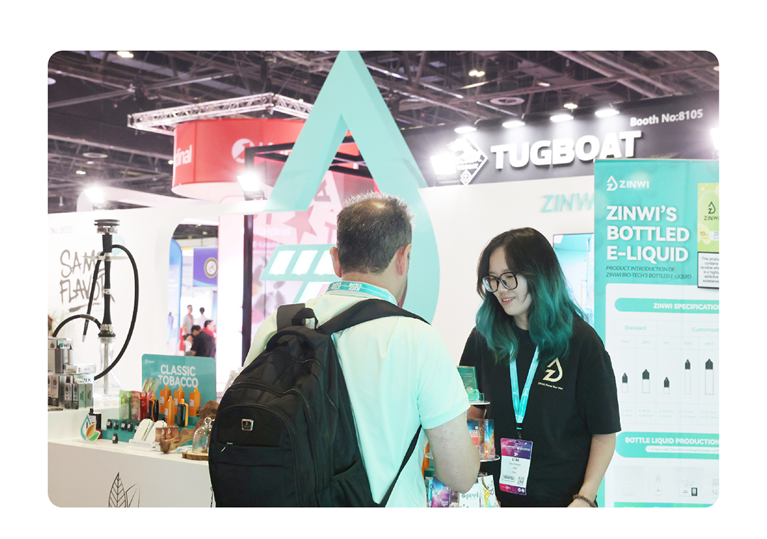Zinwi Participates in 2025 THE WORLD VAPE SHOW DUBAI: Leading Global Flavor Innovation with Its 「SAME FLAVOR」 Concept  