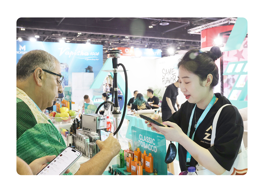 Zinwi Participates in 2025 THE WORLD VAPE SHOW DUBAI: Leading Global Flavor Innovation with Its 「SAME FLAVOR」 Concept  
