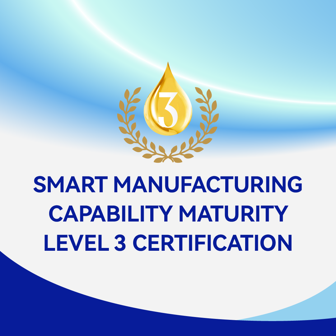 Zinwi Bio has officially earned the Smart Manufacturing Capability Maturity Level 3 Certification  Zinwi Bio has officially earned the Smart Manufacturing Capability Maturity Level 3 Certification