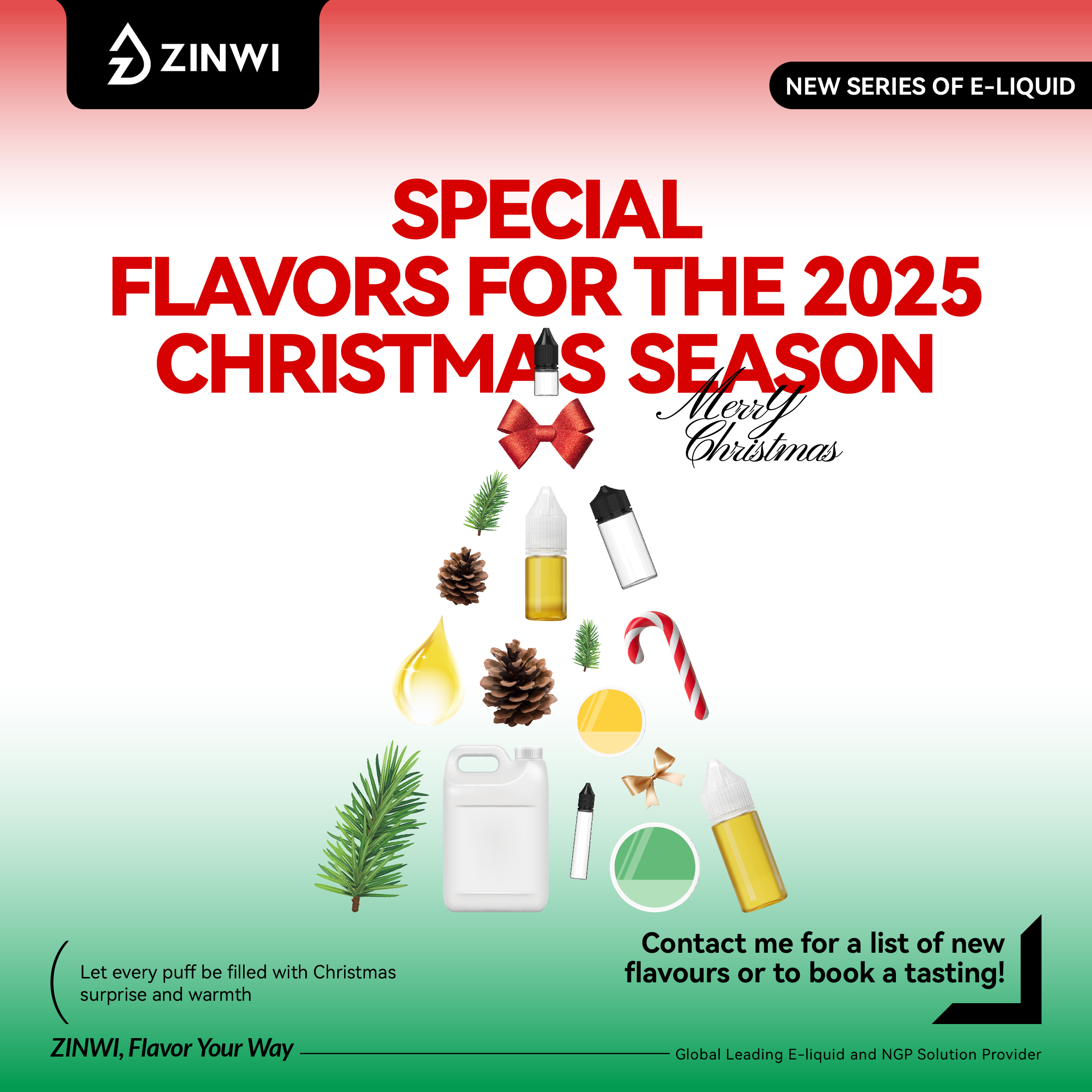 Zinwi 2025 Christmas Flavor Recommendations