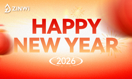 Warmest New Year's Day wishes from Zinwi!